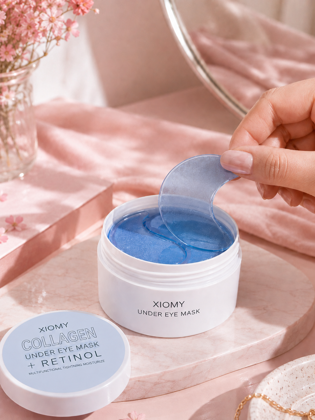 Elorine Glow™ Collagen and Retinol Eye Masks