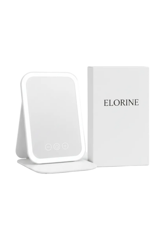 Elorine Glow™ —LED Lighted Compact Vanity Mirror